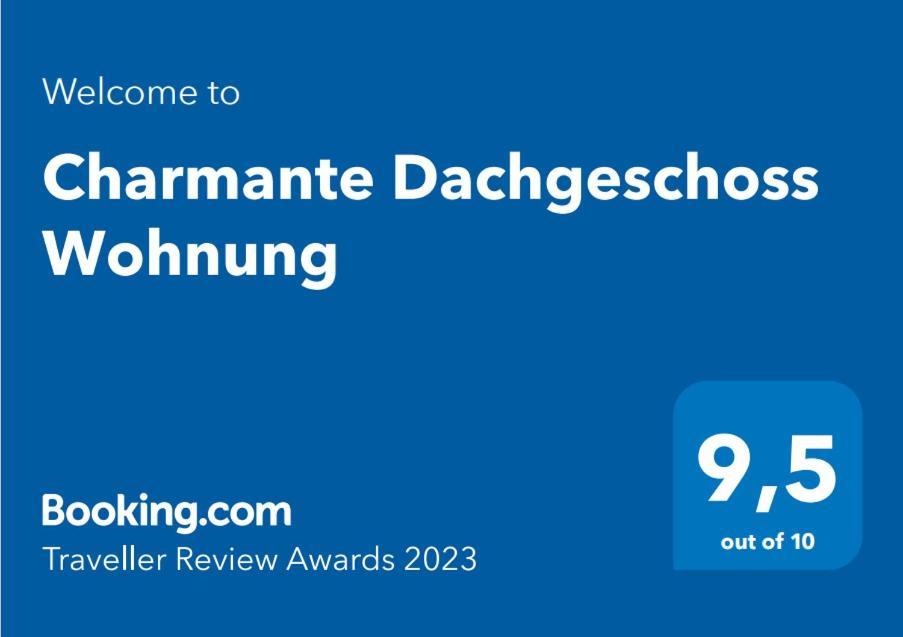 Charmante Dachgeschoss Wohnung 라이프치히 외부 사진